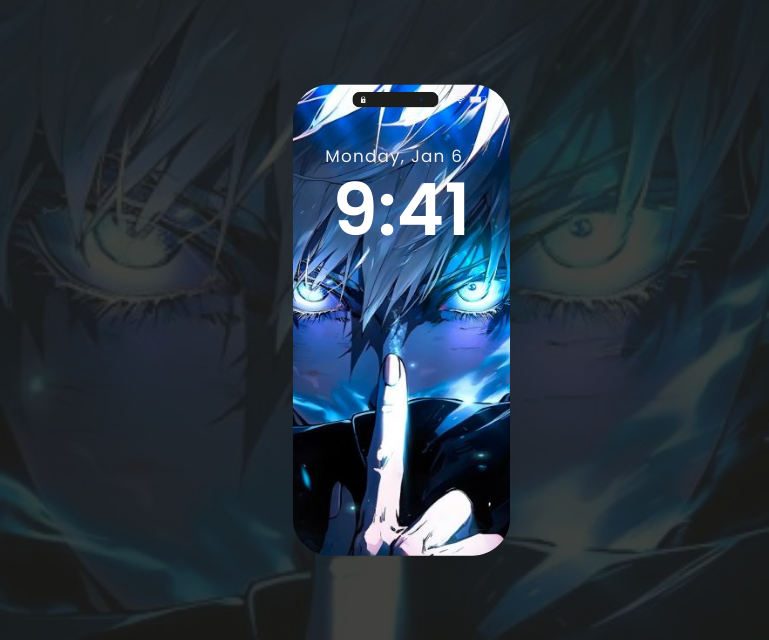 Top 7 Gojo Satoru Jujustu Kaisen Live Wallpaper
