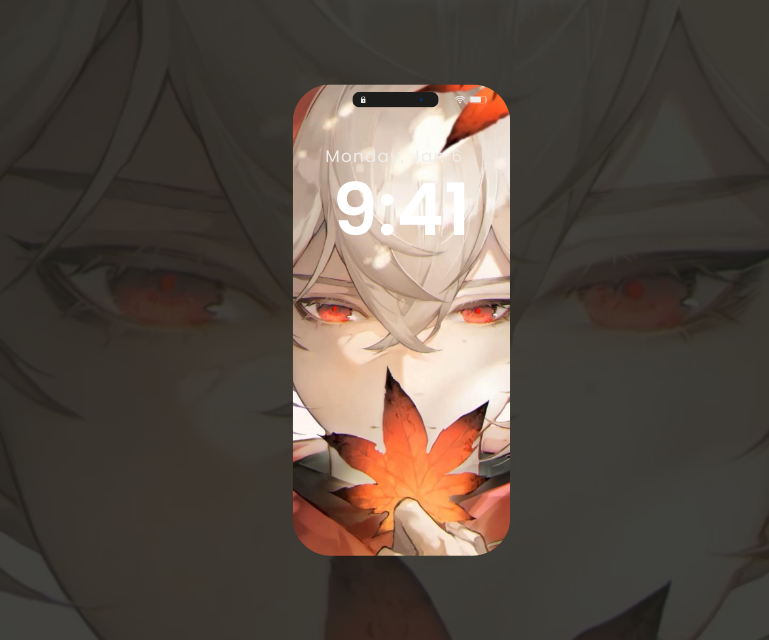 Top 6 Kazuha Genshin Impact Live Wallpaper