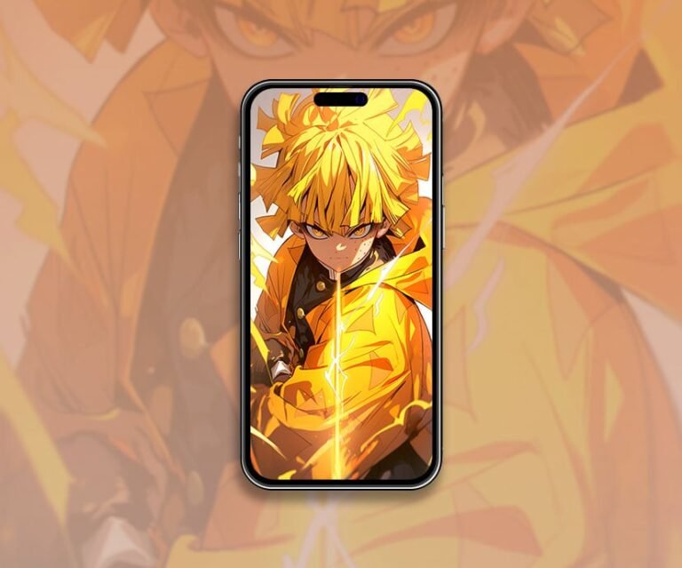 Zenitsu Wallpapers Featuring Kaminari no Kokyu First Form